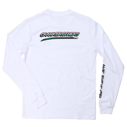 Crankbrothers Champions Longsleeve Shirt Men, white/green/pink, XS - Produktbild - 2