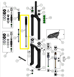 DVO Dämpferkartusche, Onyx 38 D1 - Produktbild - 1