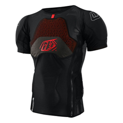 Troy Lee Designs Stage Ghost D3O Kurzarm Baselayer schwarz Größe L mit stoßdämpfender Protektor-Technologie - Produktbild - 1