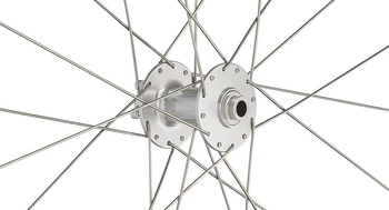 Ritchey Classic Zeta Disc Clincher Tubeless Ready Laufradsatz, 700C, 100x12mm/142x12mm, SRAM XDR, silver - Produktbild - 2
