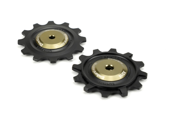 Enduro Bearings XD-15 Delrin Schalträdchen, SRAM Road&Gravel 12-fach, graphite (BLCJ-0402) - Produktbild - 1 Enduro Bearings XD-15 Delrin Schalträdchen, SRAM Road&Gravel 12-fach, graphite (BLCJ-0402) - Produktbild - 1