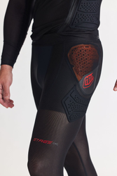 Troy Lee Designs Stage Ghost D3O Baselayer Hose schwarz Größe L atmungsaktiv stoßdämpfend robust - Produktbild - 2