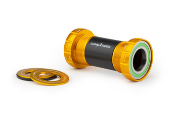 Cane Creek Hellbender 70 BSA30 Innenlager, Edelstahl, Thread Fit, 29mm (DUB), 68/73mm, gold - Produktbild - 1