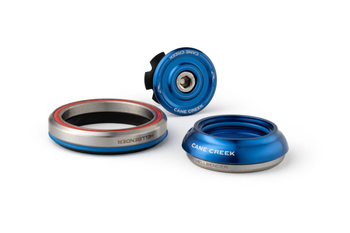 Cane Creek Hellbender 70 Tapered Steuersatz, 1 1/8"-1.5", IS42/28.6/H9 | IS52/40, short, blue - Produktbild - 1
