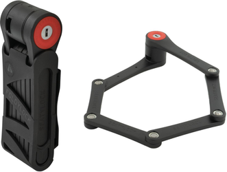 Voxom Fahrradschloss Foldylock Mini schwarz - Produktbild - 1