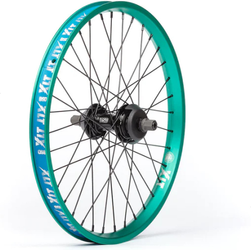 XLT Revolution Laufrad RHD (mit Nabenschutz), teal (schwarze Nabe) - Produktbild - 1