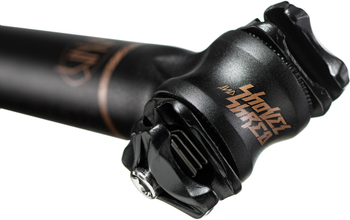 Sattelstütze Nico Vink Signature Serie 31,6 mm / schwarz-kupfer / 269 g - Produktbild - 4
