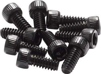 Stahl Pedal Pins US für Escape Pro, Black One, Base 11 mm / 10 Stk. / schwarz - Produktbild - 1