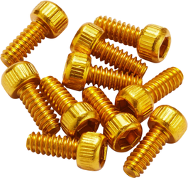 REVERSE Alu Pedalpins US für Escape Pro, Black One, Base 10 Stk. / gold - Produktbild - 1