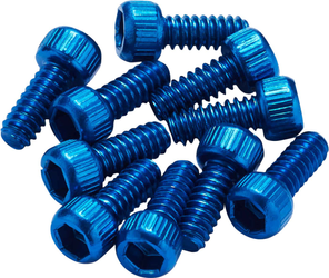 REVERSE Alu Pedalpins US für Escape Pro, Black One, Base 10 Stk. / blau - Produktbild - 1