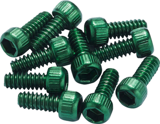 REVERSE Alu Pedalpins US für Escape Pro, Black One, Base 10 Stk. / grün - Produktbild - 1