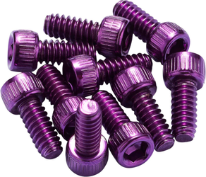 REVERSE Alu Pedalpins US für Escape Pro, Black One, Base 10 Stk. / lila - Produktbild - 1