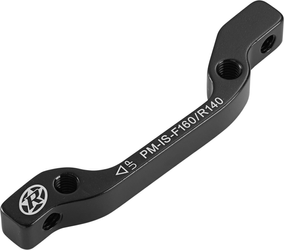 Reverse Bremsscheibenadapter IS-PM 160mm vorne 140mm hinten Schwarz für Mountainbikes - Produktbild - 1 Reverse Bremsscheibenadapter IS-PM 160mm vorne 140mm hinten Schwarz für Mountainbikes - Produktbild - 1