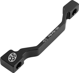Reverse Bremsscheibenadapter 20 mm schwarz für Vorder- und Hinterrad – kompatibel mit PM-PM Standard – robuste Aluminiumkonstruktion – ideal für sicheres Mountainbiken bei Nubuk Bikes - Produktbild - 1