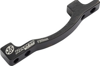 Reverse Bremsscheibenadapter PM-PM 40 mm vorne schwarz – robust, präzise, kompatibel für Nubuk Bikes - Produktbild - 1