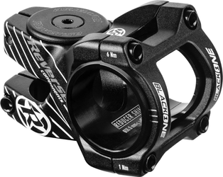 Vorbau Black-ONE D-2 35 mm D-2 35mm Ø31,8 & Ø35mm (Schwarz/Weiß) inkl. Top Cap, Schraube, Kralle - Produktbild - 1