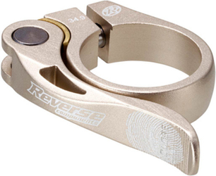 Sattelschelle Long Life 34,9 mm / sand-metallic - Produktbild - 1