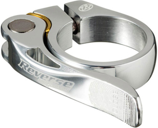 Sattelschelle Long Life 34,9 mm / silber - Produktbild - 1