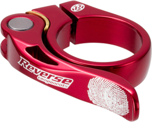 Sattelschelle Long Life 31,8 mm / rot - Produktbild - 1