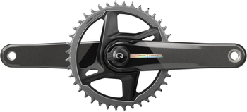 Kurbelgarnitur SRAM Force1 AXS Wide D2 Rd Powerm. 12-f,40Z,167,5mm, gr,DUB,DM,o.Lager - Produktbild - 1