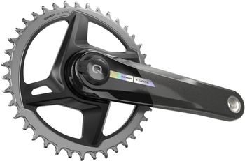 Kurbelgarnitur SRAM Force1 AXS Wide D2 Rd Powerm. 12-f,40Z,167,5mm, gr,DUB,DM,o.Lager - Produktbild - 3