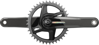 Kurbelgarnitur SRAM Force1 AXS Wide D2 Rd Powerm. 12-f, 40Z, 177,5 mm, gr, DUB, DM, ohne Lager - Produktbild - 1