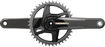 Kurbelgarnitur SRAM Force 1 D2 DUB 177,5 mm 12f, 40Z, gr/Laserf., alu, carb, DM, ohne Lager - Produktbild - 3