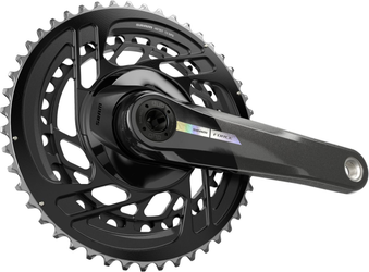 Kurbelgarnitur SRAM Force D2 DUB 177,5 mm 12f, 48/35Z, gr/Laserf., alu, carb, DM, ohne Lage - Produktbild - 1