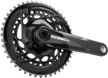 Kurbelgarnitur SRAM Force D2 DUB 177,5 mm 12f, 46/33Z, gr/Laserf., alu, carb, DM, ohne Lage - Produktbild - 1
