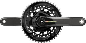 Kurbelgarnitur SRAM Force D2 DUB 177,5 mm 12f, 46/33Z, gr/Laserf., alu, carb, DM, ohne Lage - Produktbild - 2