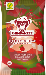 CHIMPANZEE Energie-Fruchtgummi Erdbeere 35g je Tüte 20 Stück pro Verpackungseinheit - Produktbild - 1