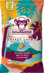 CHIMPANZEE Energie-Fruchtgummi Mango 35g je Tüte 20 Stück pro Verpackungseinheit - Produktbild - 1