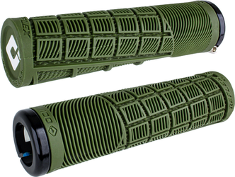 Odi Odi Griffe Reflex XL v2.1 Lock-On Olive extra lange robuste Mountainbike Lenkergriffe - Produktbild - 1