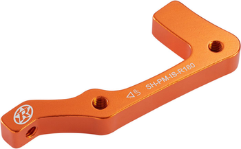 Shimano Reverse Bremsscheibenadapter IS-PM 180 mm Hinterrad Orange - Produktbild - 1 Shimano Reverse Bremsscheibenadapter IS-PM 180 mm Hinterrad Orange - Produktbild - 1