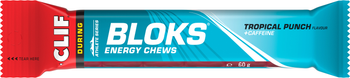 CLIF SHOT Bloks tropische Früchte mit Koffein, 60g je Riegel 18 Stück in Verpackungseinheit - Produktbild - 2