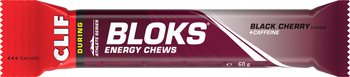 CLIF SHOT Bloks Schwarzkirsche mit Koffein, 60g je Riegel 18 Stück in Verpackungseinheit - Produktbild - 2