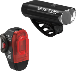 Lezyne Beleuchtungsset Micro STVZO 300+ / KTV Drive STVZO Schwarz - Produktbild - 1
