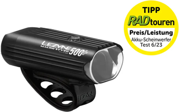 Lezyne Macro STVZO 500+ Frontlicht StVZO 500 Lumen satinschwarz USB C IPX7 - Produktbild - 1