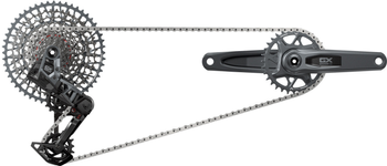 Schaltgr.set SRAM GX T-Type Eagle AXS DUB MTB Wide,170mm,32Z,XS-1275,10-52Z - Produktbild - 1