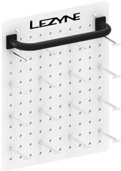 Lezyne Universal Slat Wall POP includes LED Display Bar & 16x 150mm Hangers - Produktbild - 1