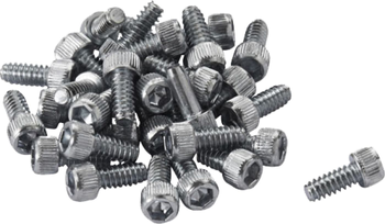 Stahl Pedal Pins US für Escape Pro, Black One, Base 11 mm / 32 Stk. / silber - Produktbild - 1