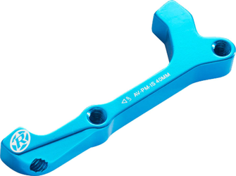 Reverse Bremsscheibenadapter IS-PM 180 hellblau für Avid HR 180 mm Scheibenbremse - Produktbild - 1