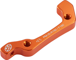 reverse-bremsscheibenadapter-is-pm-180-vr-160-hr-7-21388697-21388697.jpg Reverse Bremsscheibenadapter IS-PM 180 mm vorne 160 mm hinten MTB orange – kompatibel, robust, leicht - Produktbild - 1