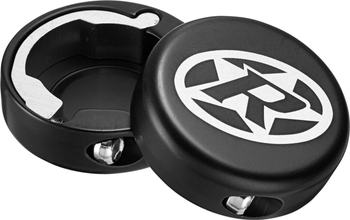 Endkappen für Lock On Griffe, 2 Stk. schwarz - Produktbild - 1