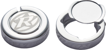 Chip-Endkappen für Lock On Griffe, 2 Stk. silber - Produktbild - 1