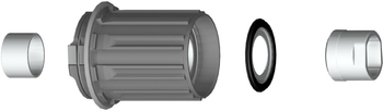 X20 Freilaufset Shimano HG Freilaufset Stahl - Produktbild - 1