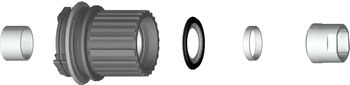 Mahle X20 Freilaufset Variante Stahl kompatibel Shimano Microspline - Produktbild - 1