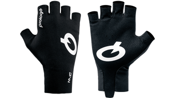 Kurzfingerhandschuh Prologo Mig schwarz/weiß, Gr. M - Produktbild - 2