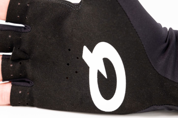 Kurzfingerhandschuh Prologo Mig schwarz/weiß, Gr. XL - Produktbild - 1