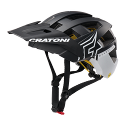 Cratoni AllSet Pro MIPS Fahrradhelm Schwarz-Weiß matt Gr. S/M (54-58 cm) - Produktbild - 2